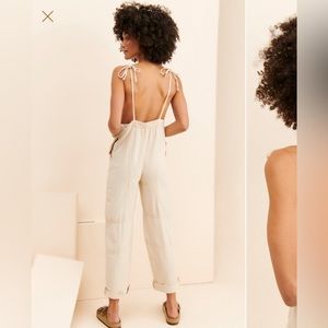 Harley backless overalls